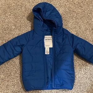 Carter's Vibrant Blue Puffer Jacket for Kids